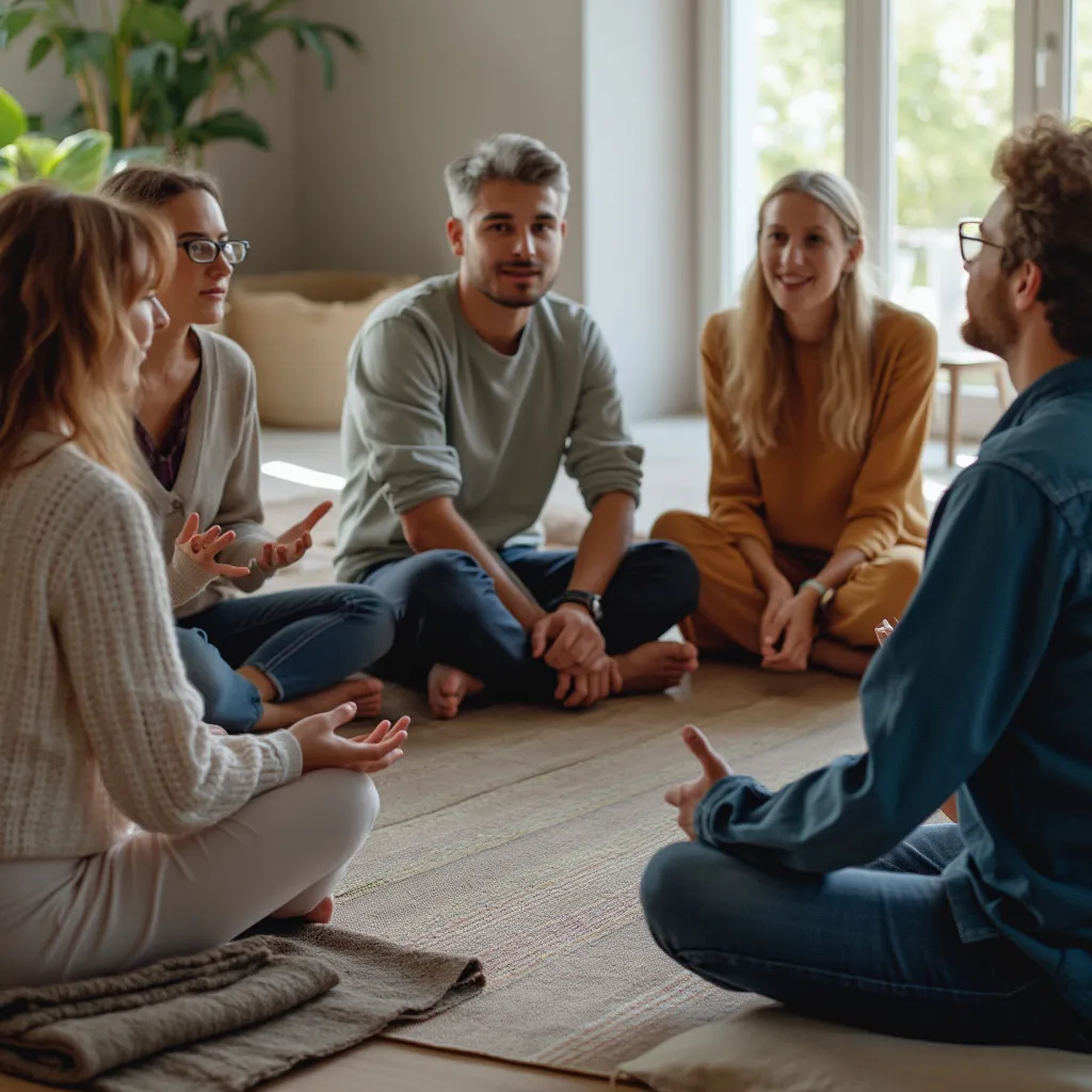 Atelier de développement personnel en groupe